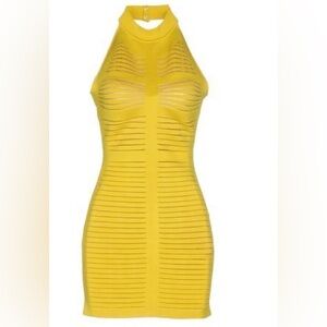 BALMAIN Paris Summer Party Bandage Dress